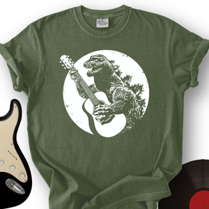 Dinosaur Playing Guitar T-Shirt