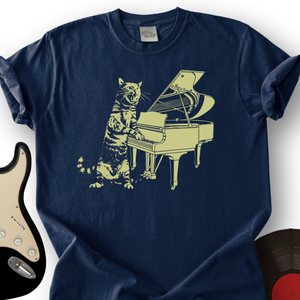 Cat Piano T-Shirt