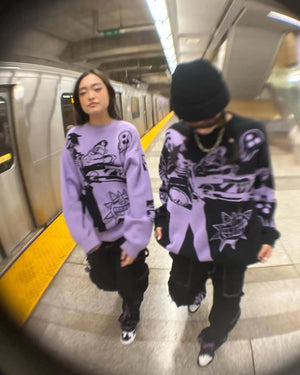 Anime Knitted Sweater