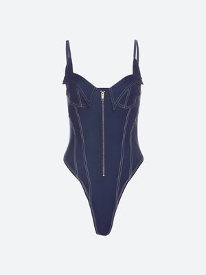 Denim Bodysuit