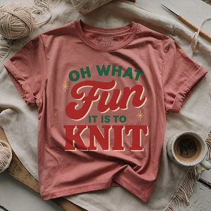 Fun It Is To Knit T-shirt