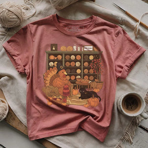 Knitting Turkey T-shirt