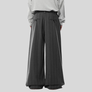 Pinstripe Drawstring Pants
