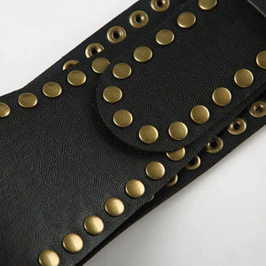 Studded Buckle Belt