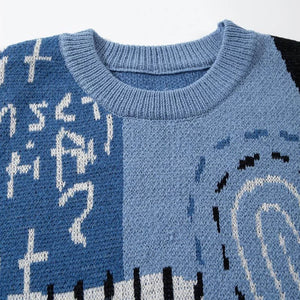 Y2K Dinosaur Sweater