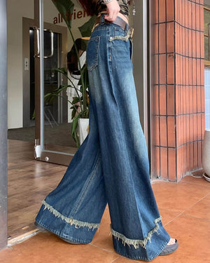 Teenage Drama Wide-Leg Jeans