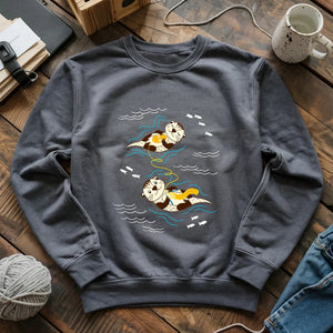 Otterly Knitting Away Sweatshirt