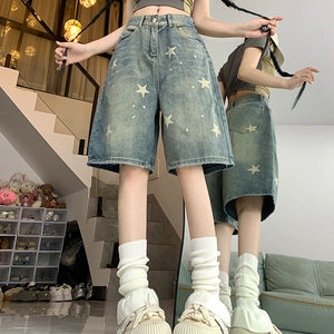 Downtown Girl Star Shorts