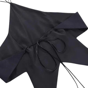 Y2K Star-Shaped Backless Top