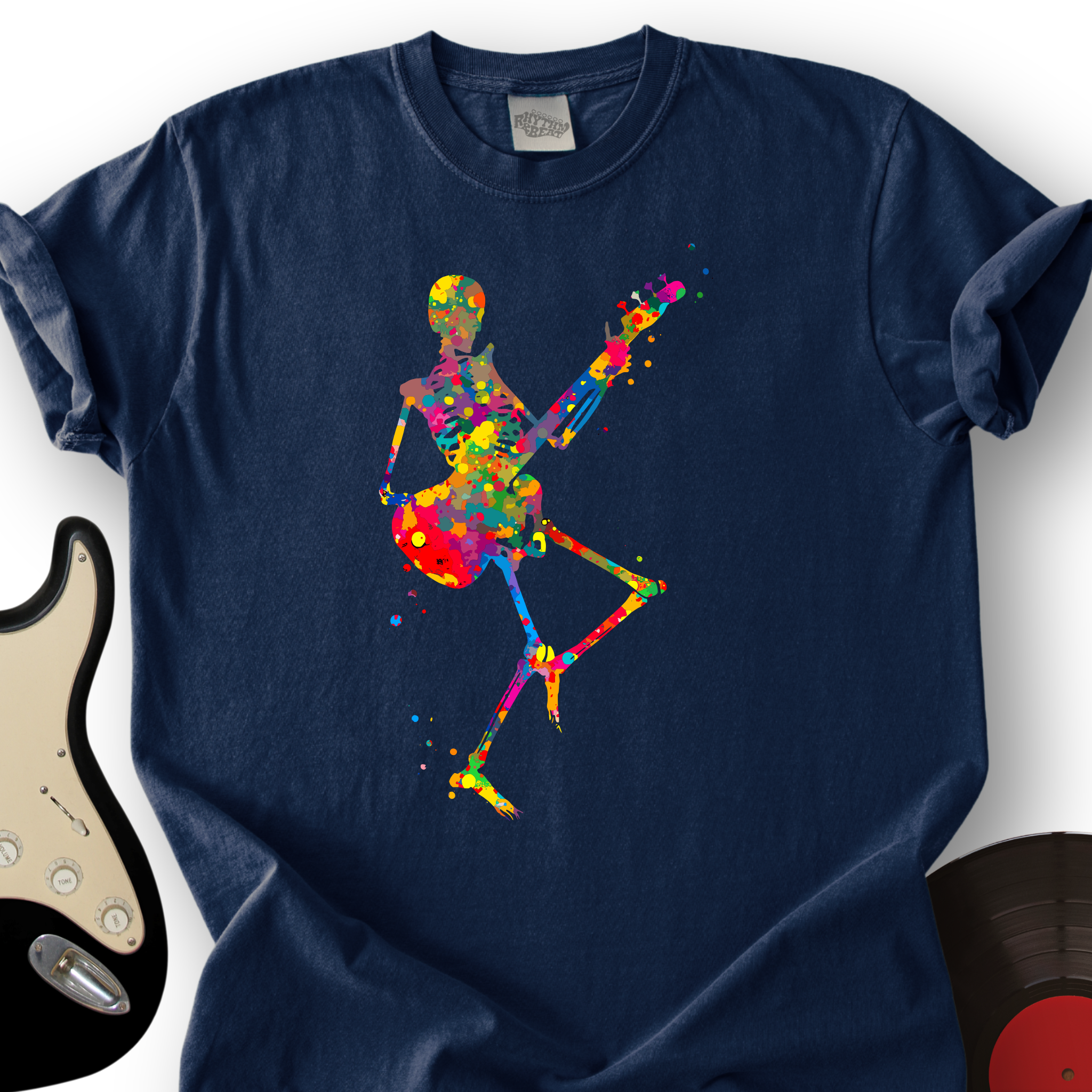 Colorful Souls Guitar T-Shirt