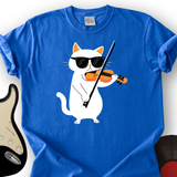 Cat Playing Violin T-Shirt