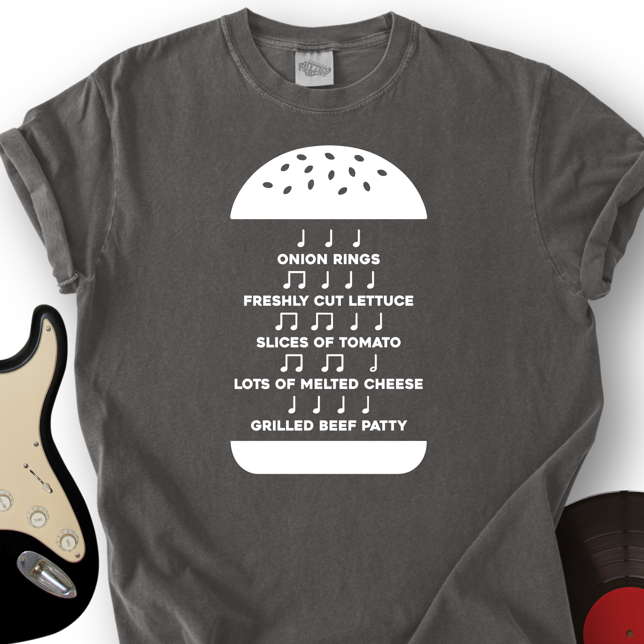 Burger Music T-Shirt