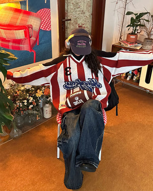 90s Locker Room Knit Sweater