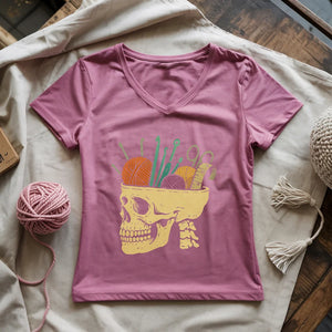 Murder Yarn Lady V-neck