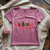 Tis The Season Lady V-neck