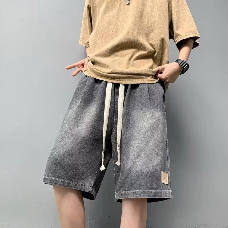 Baggy Denim Shorts