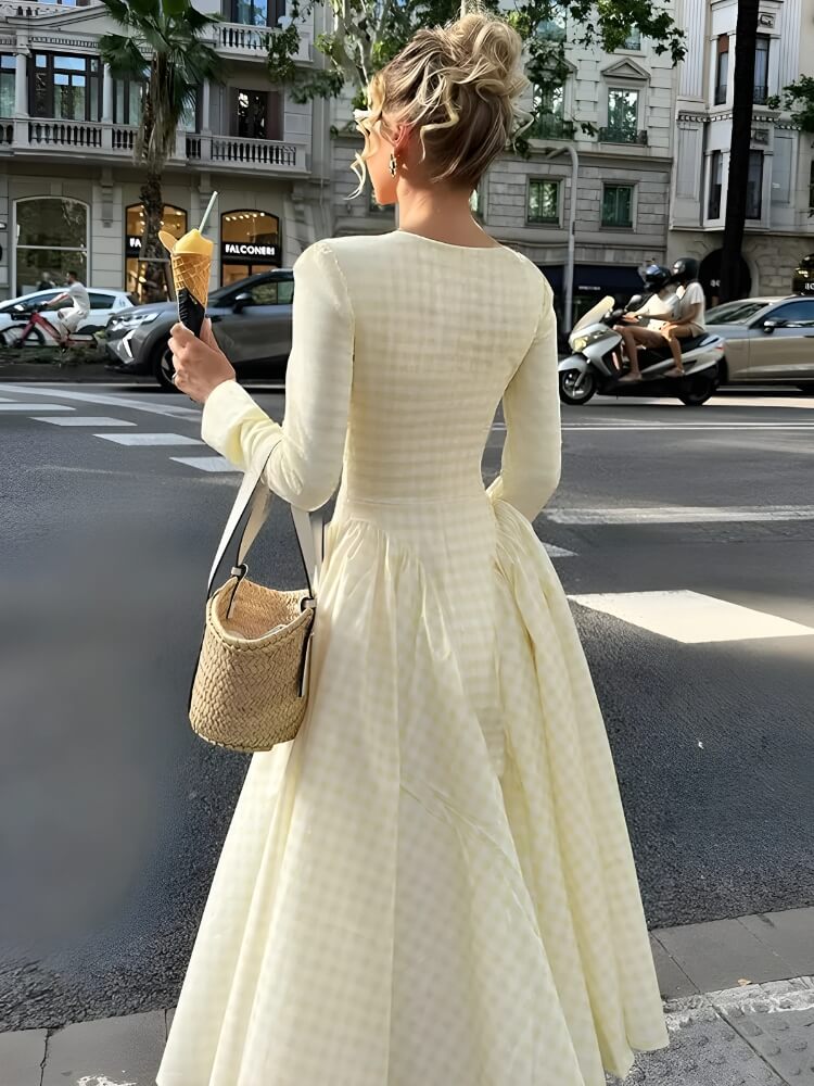 Butter Yellow Maxi Dress