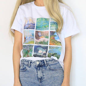 Claude Monet Tee, Size M