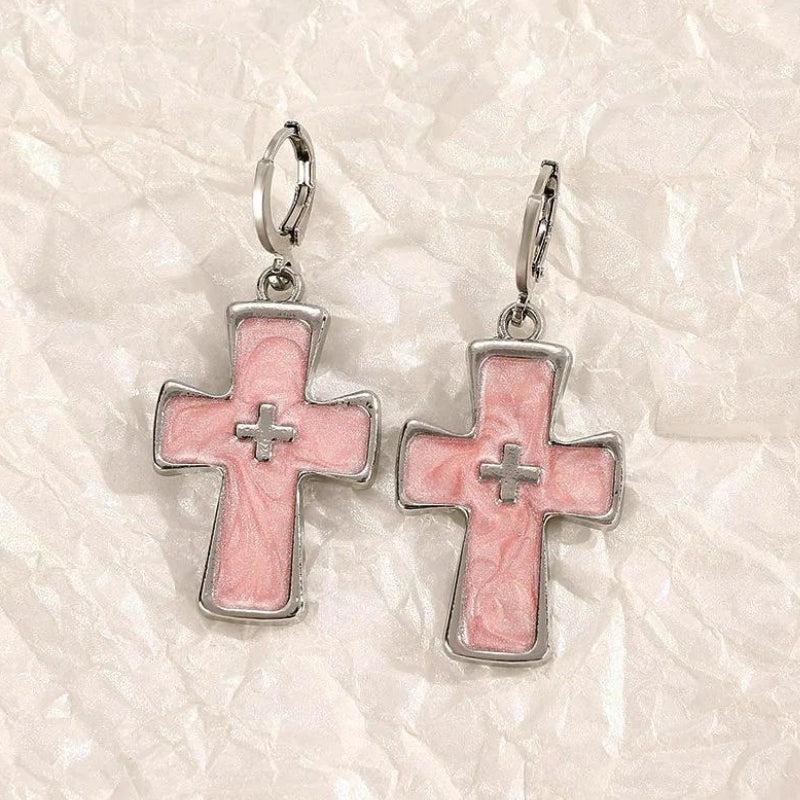 Cross Earrings