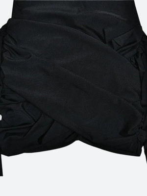 Draped Bodycon Mini Dress