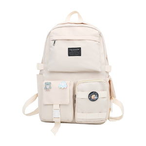 Extra Pockets Unisex School Backpack
