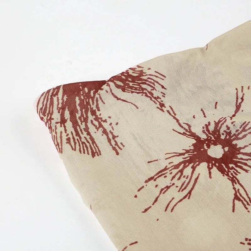 Fairycore Bohemian Off Shoulder Top