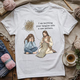God Knitting Tangles T-shirt