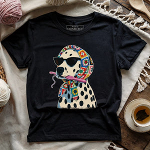 Granny Square Dalmatian T-shirt