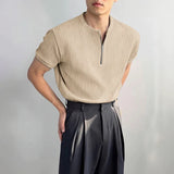Half-Zip Knit Top