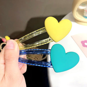 Heart Crush Hair Clips