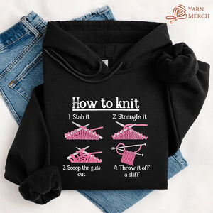 How To Knit Hoodie