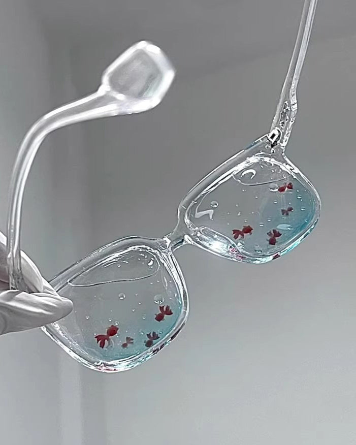 Koi Fish Clear Lens Glasses