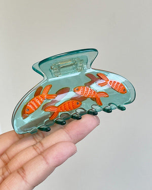 Koi Fish Claw Clip