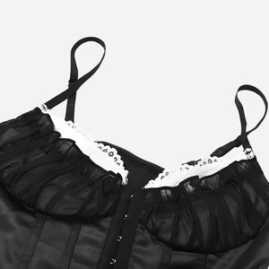 Satin Corset Top