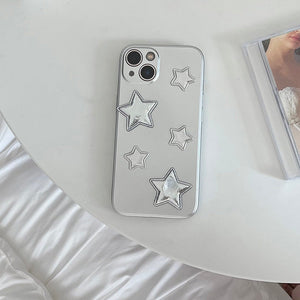 Silver Star iPhone Case