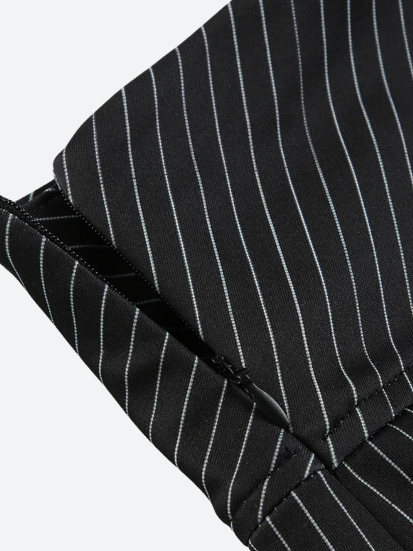 Striped Office Mini Skirt