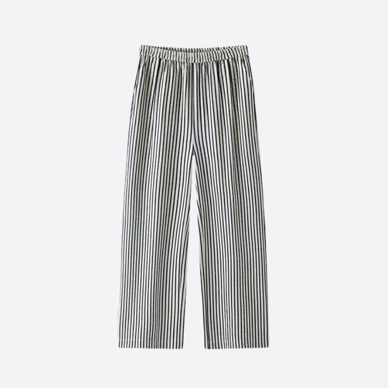 Striped Wide Leg Pants