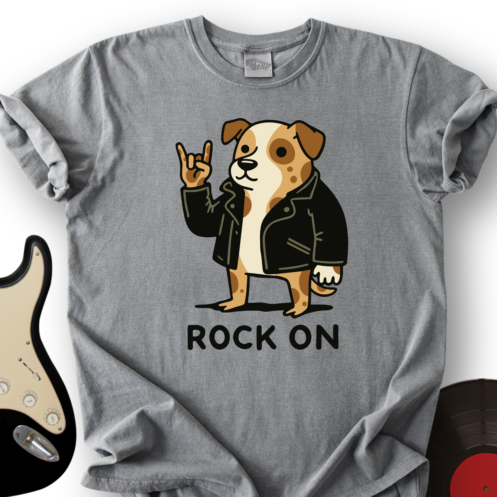 Dog Rock On T-Shirt