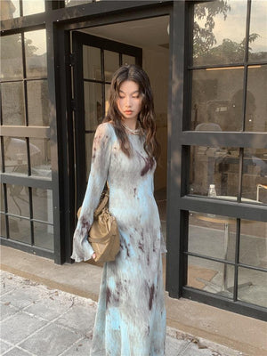 Tie Dye Maxi Dress