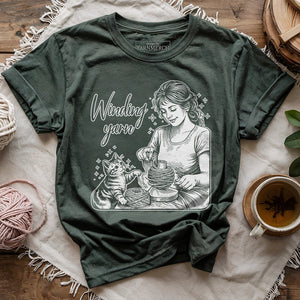 Winding Yarn T-shirt