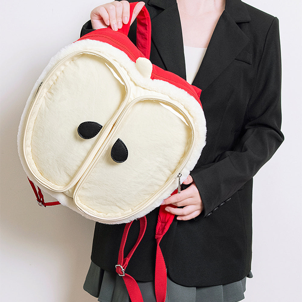 Apple-Shaped Backpack