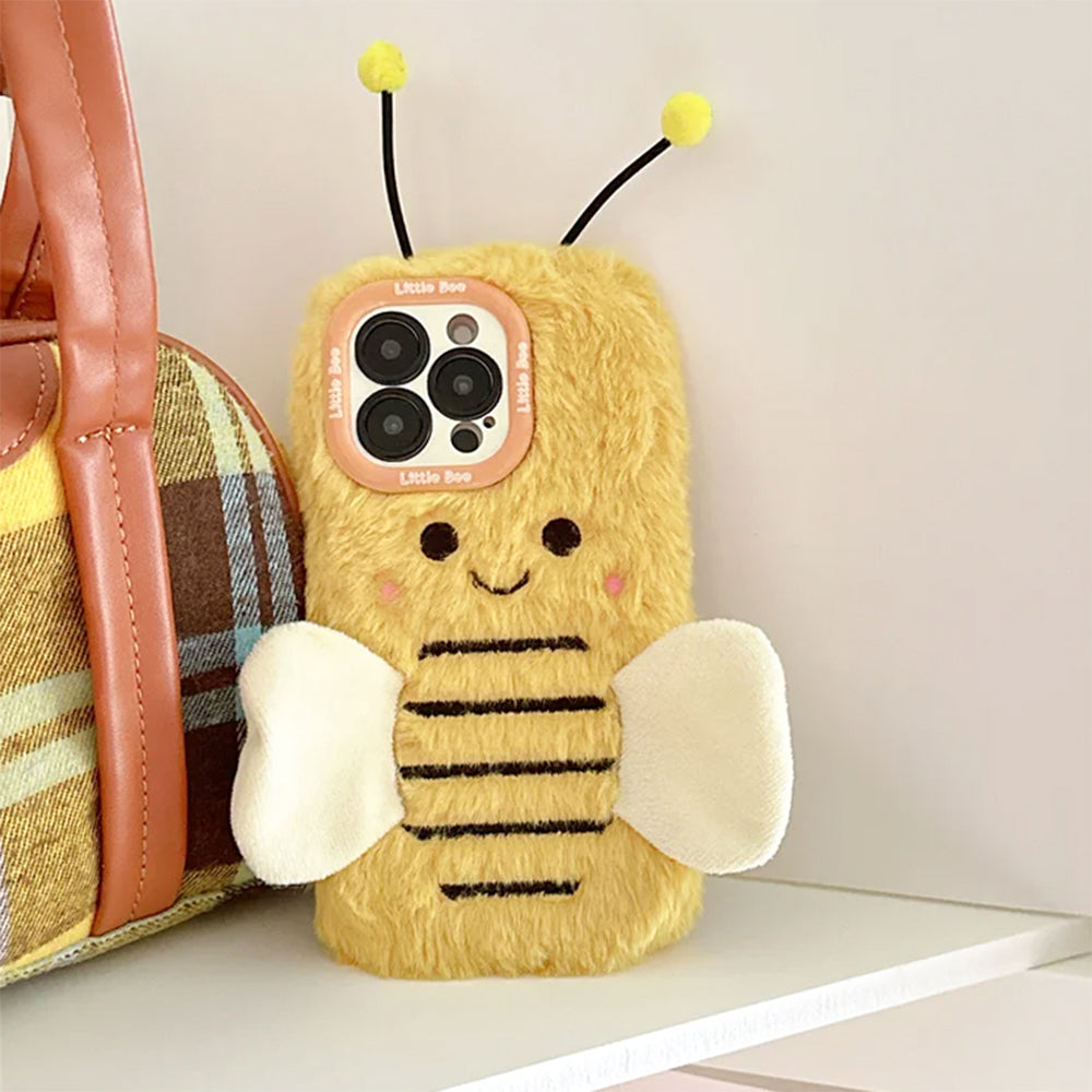 Bee Fluffy iPhone Case