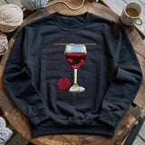 Wine And Yarn Sweatshirt