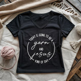 Yarn & Jesus Lady V-neck