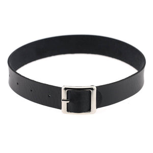 Rule Breakers Leather Choker Necklace