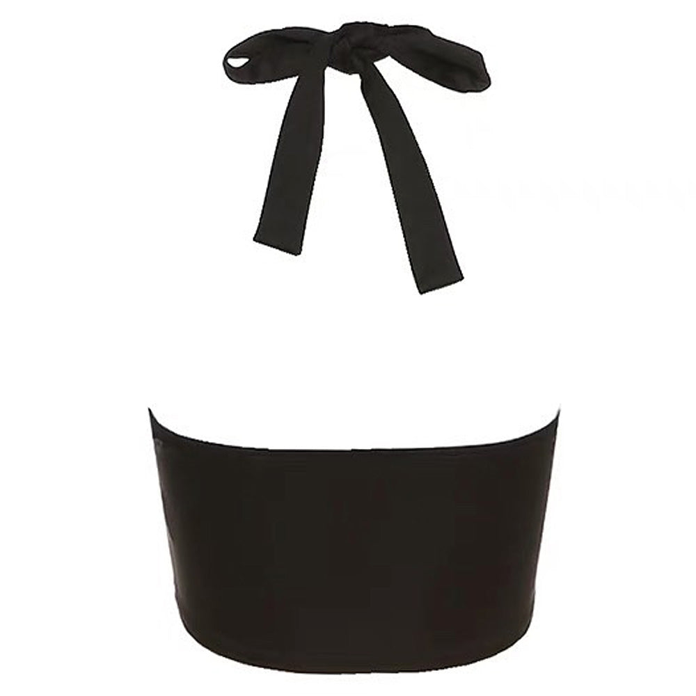 Bow Heart Halter Top