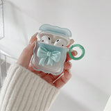 Candy Color Bow AirPods Case