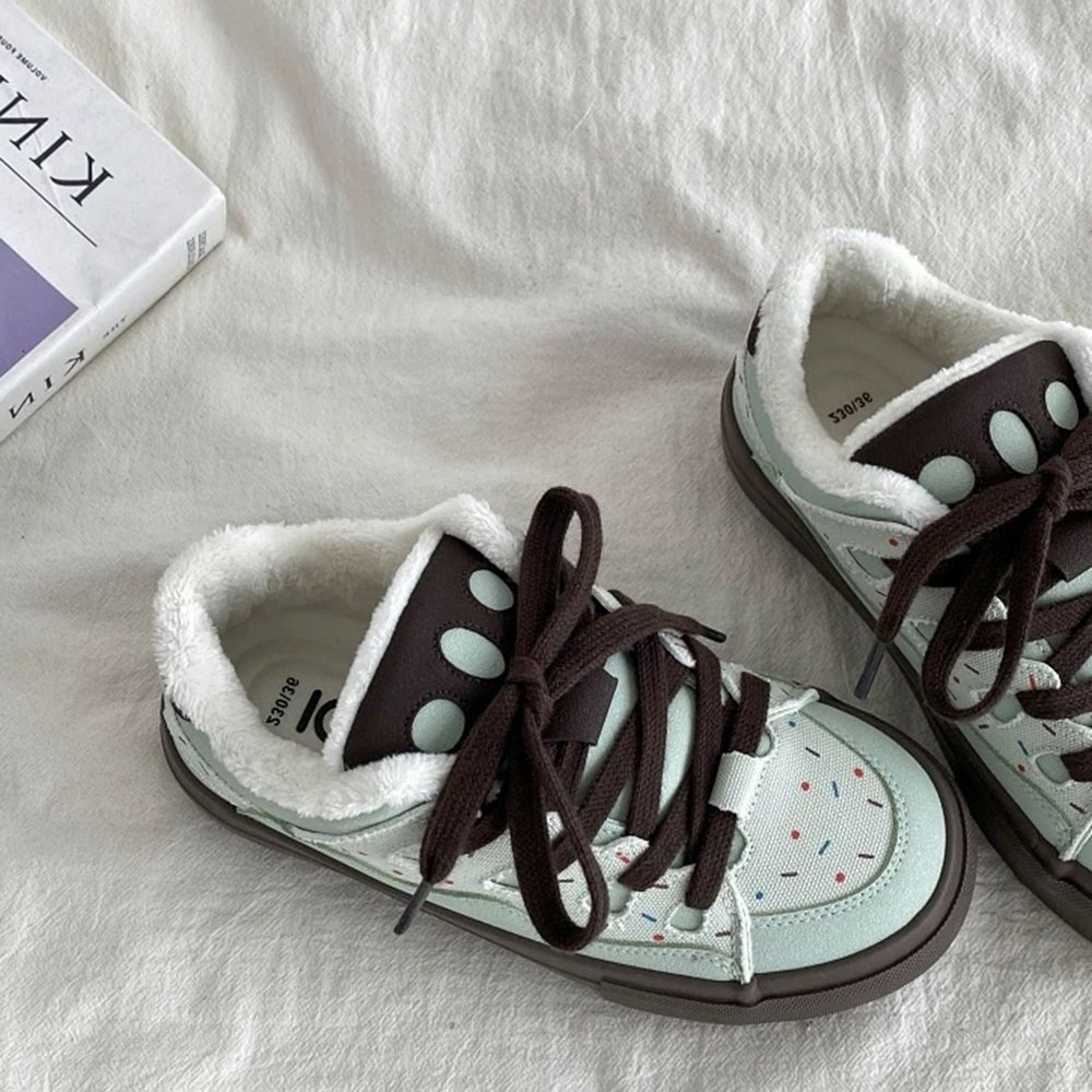 Candy Pop Warm Skater Sneakers