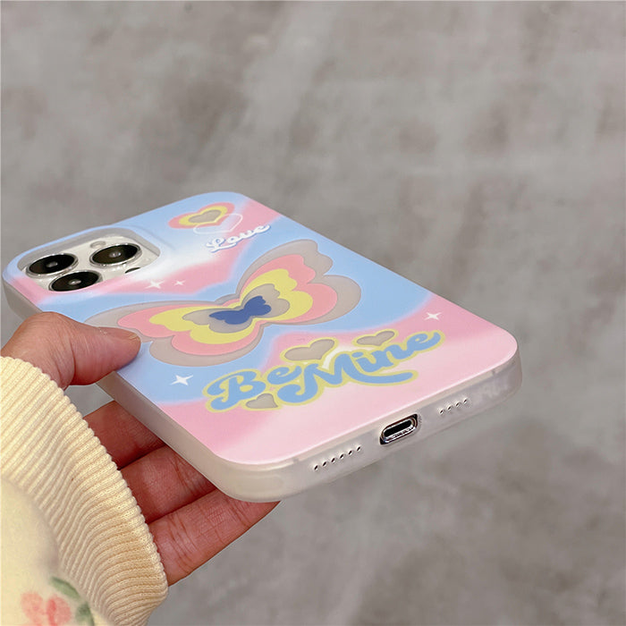 Be Mine Butterfly iPhone Case