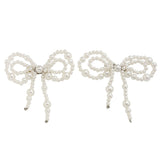 Coquette Pearl Bow Brooch Set